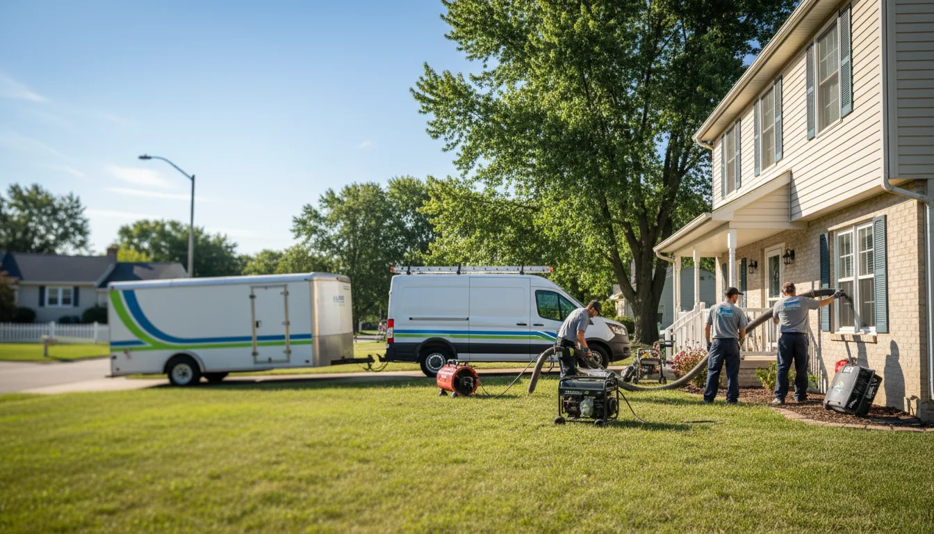 Flooded Basement Restoration And Cleanup With Repair in Hiawatha, KS near me